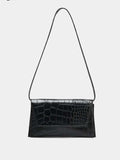 Flip-top crossbody bag