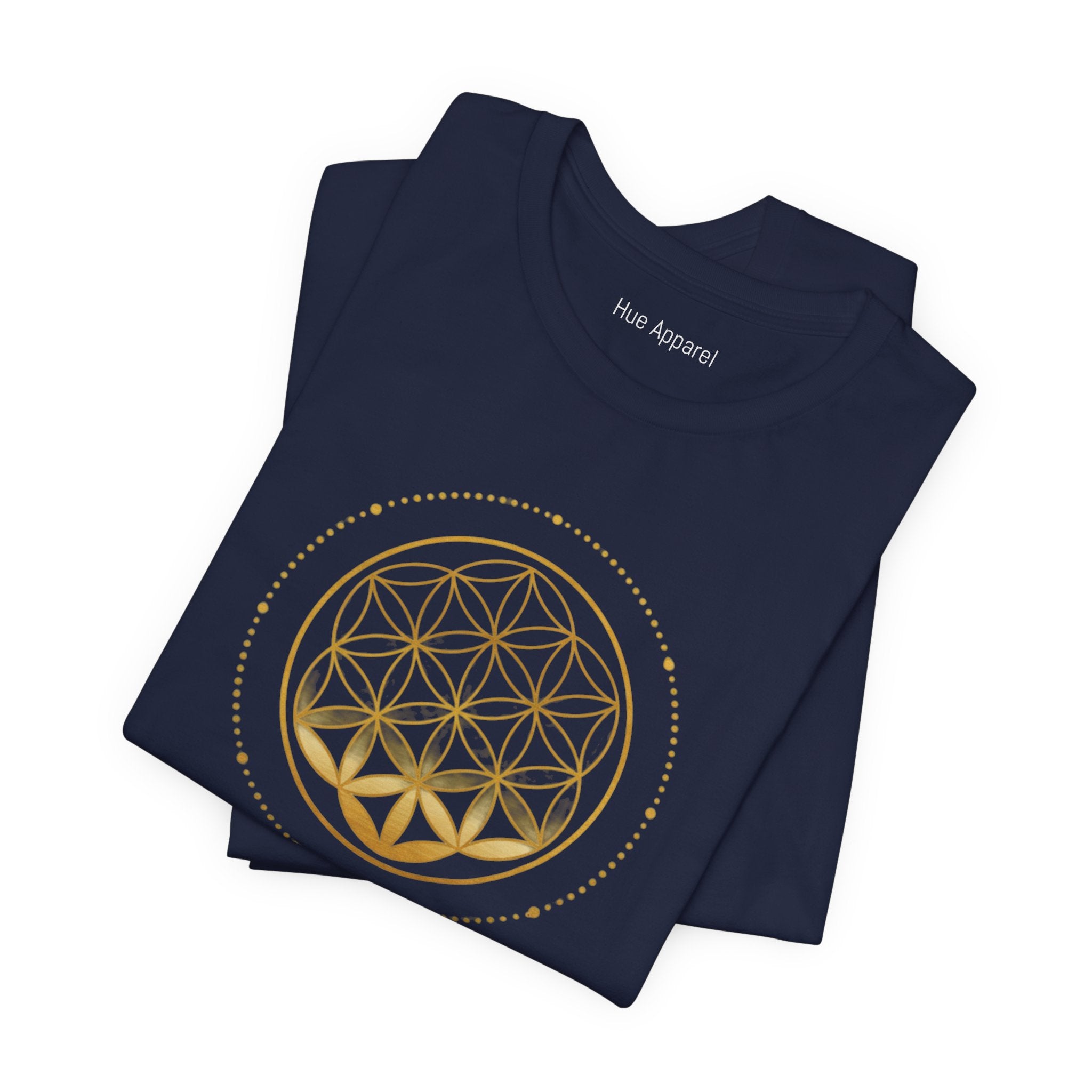 Flower of Life Geometric T-Shirt — Comfort Fit Tee