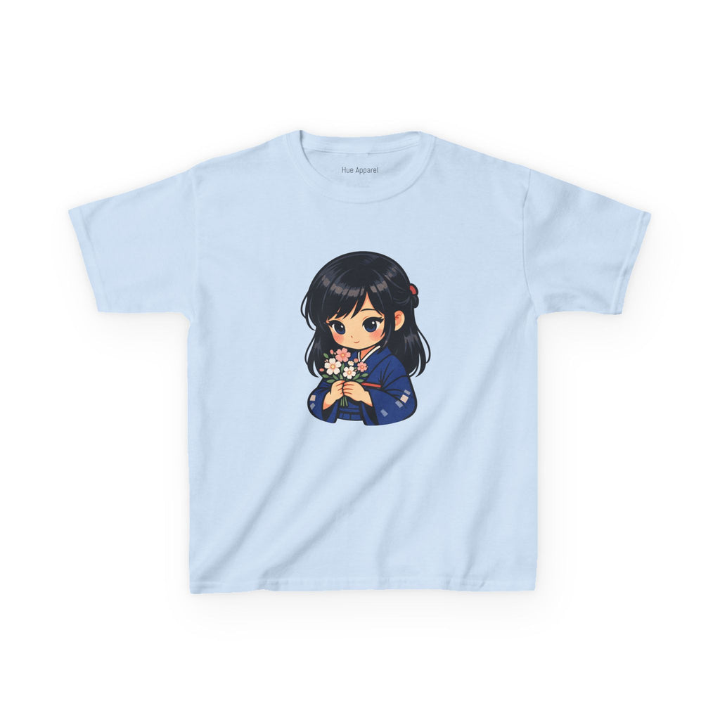 Japanese Anime Girl Kids Tee
