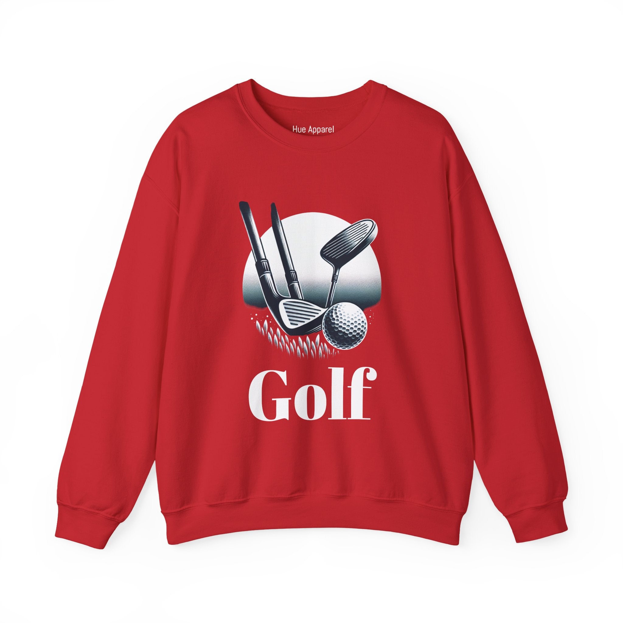 Golf Crewneck Sweatshirt — Casual Golfing Pullover