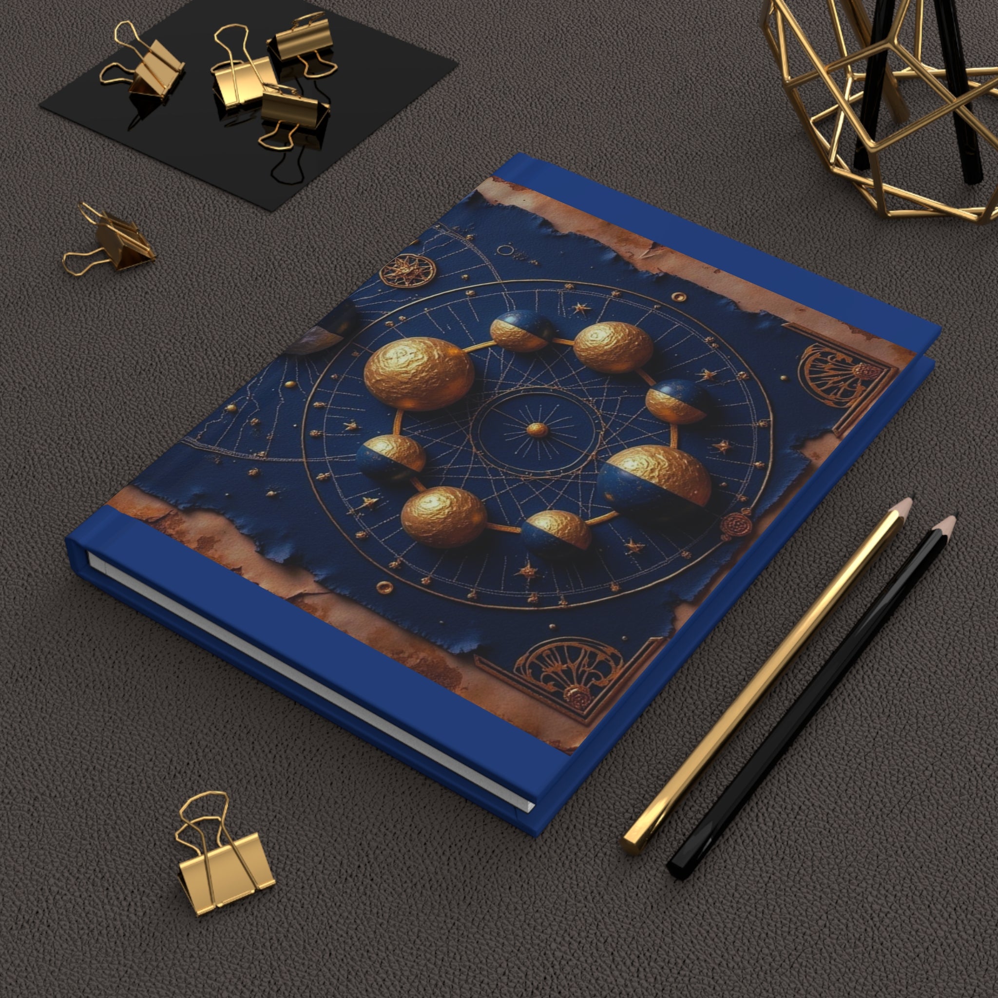 Celestial Orb Journal — Hardcover Matte Astrology Notebook