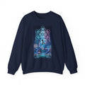 Geometric Soccer Crewneck Sweatshirt — Modern Sports Graphic