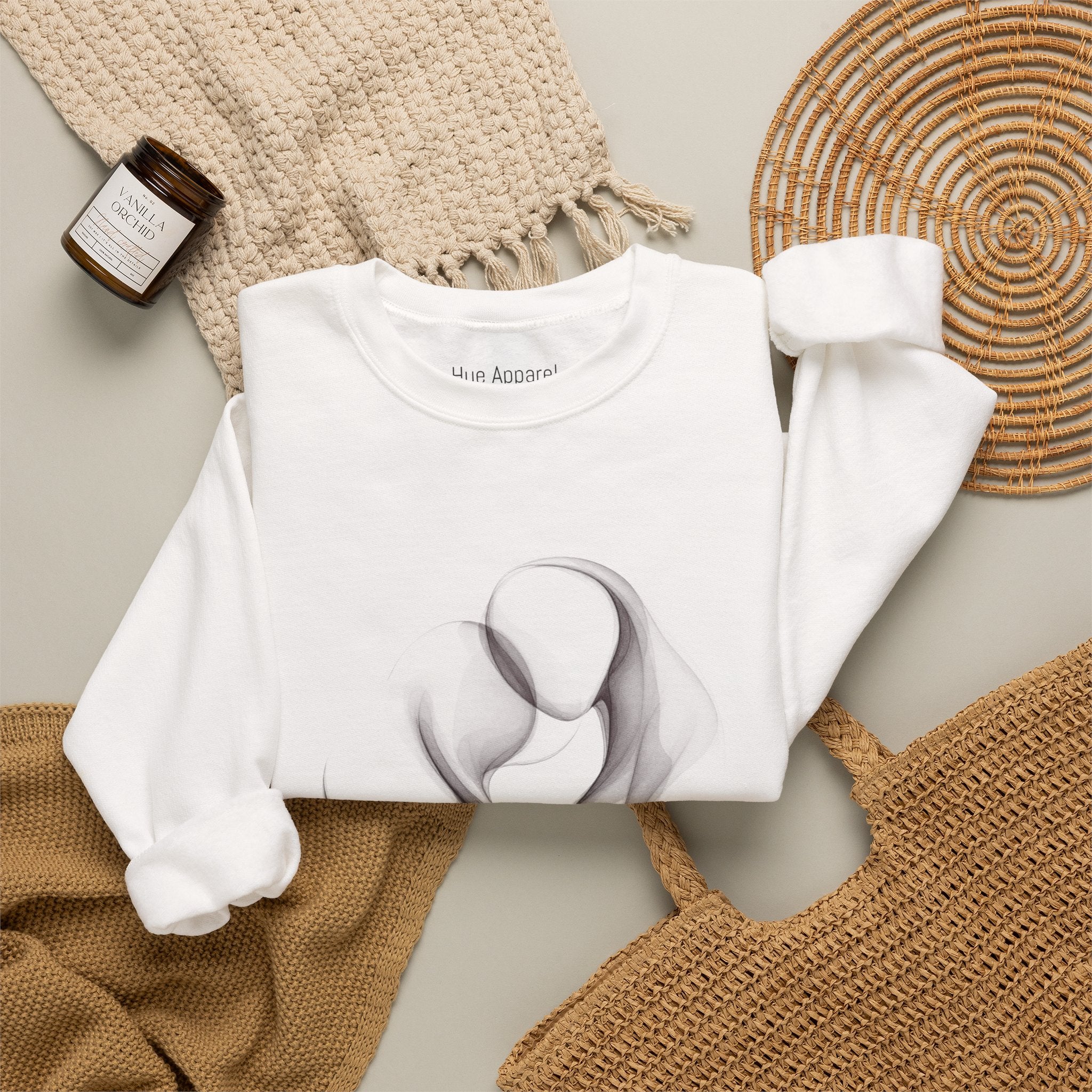 Abstract Soul Mate Crewneck Sweatshirt