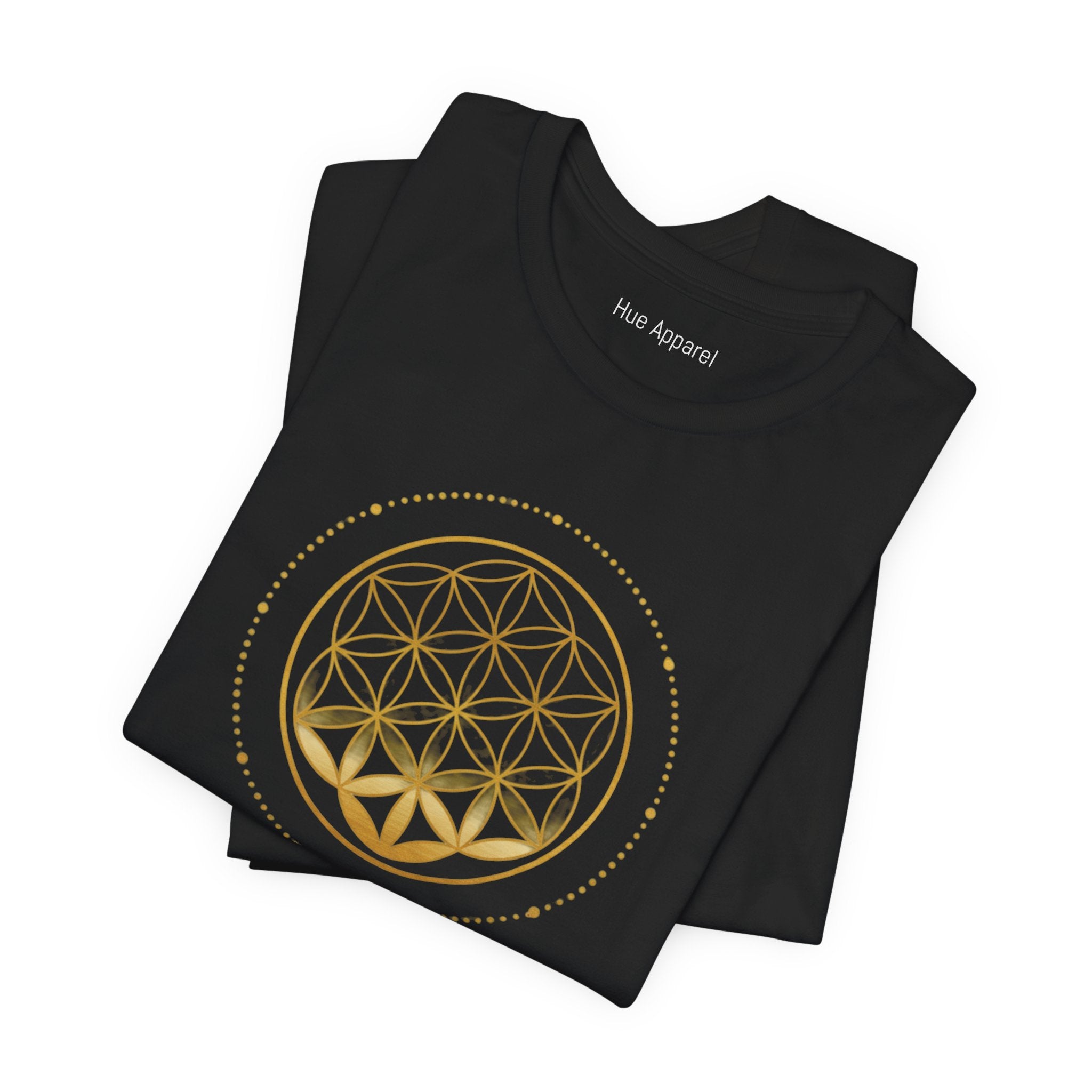 Flower of Life Geometric T-Shirt — Comfort Fit Tee