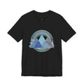 Geometric Pyramid Abstract Tee