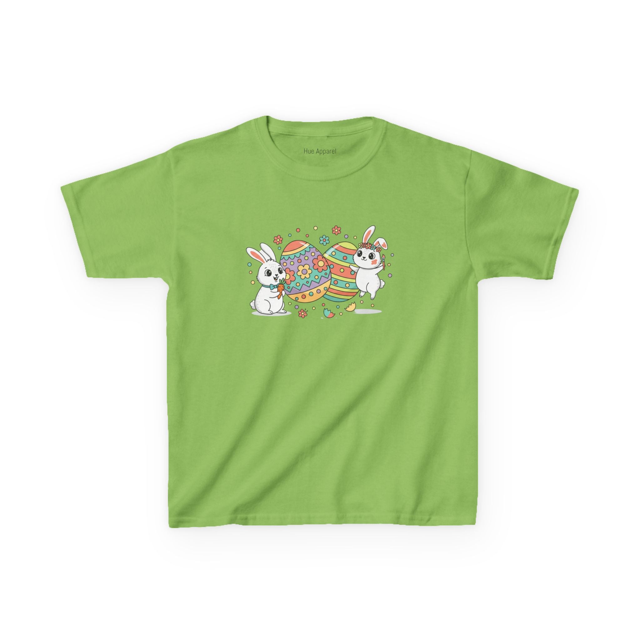 Kids Easter Bunny & Eggs Cotton Tee