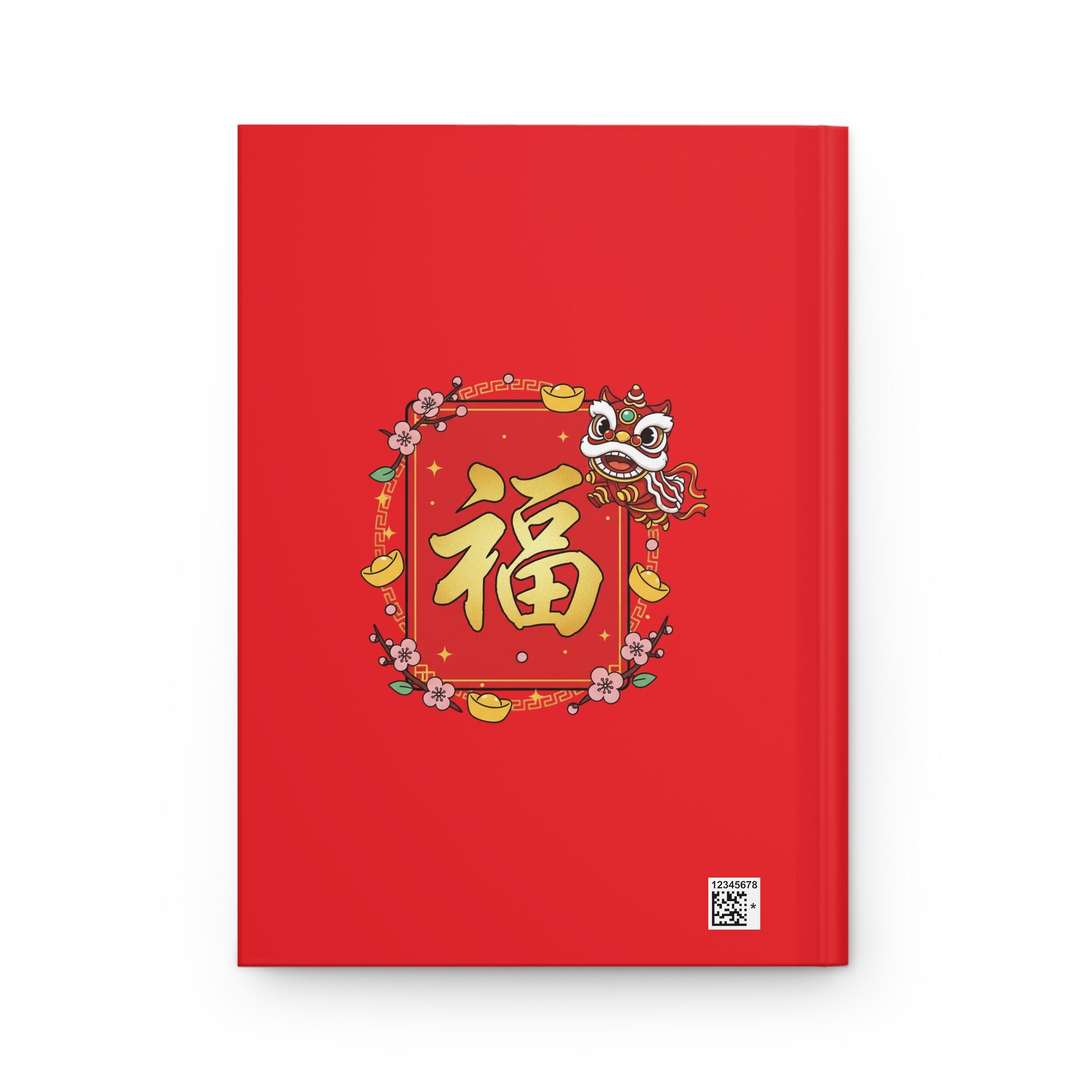 Chinese Girl New Year Hardcover Journal — Matte Cover