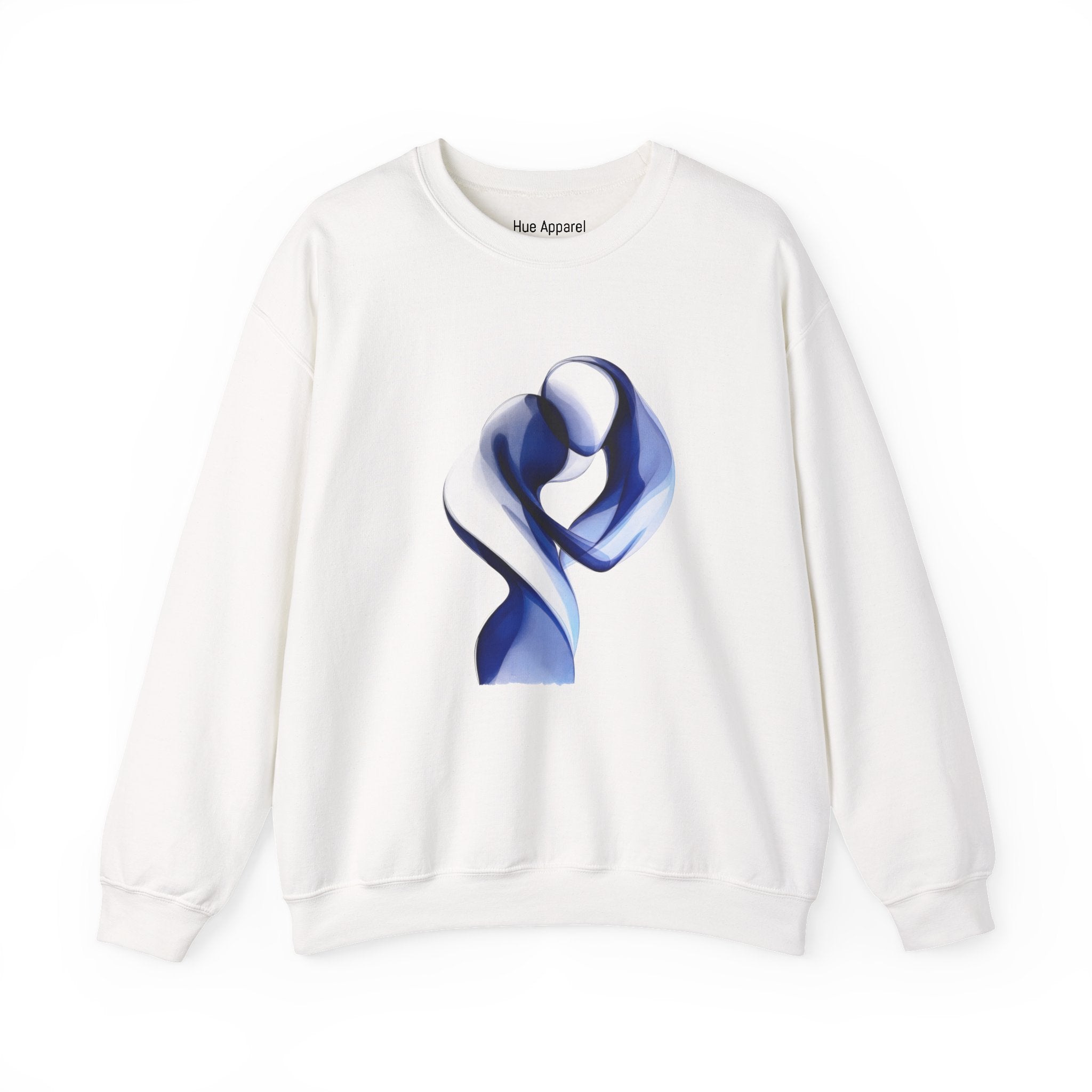 Blue Soulmate Crewneck Sweatshirt — Soulmate Graphic Sweatshirt