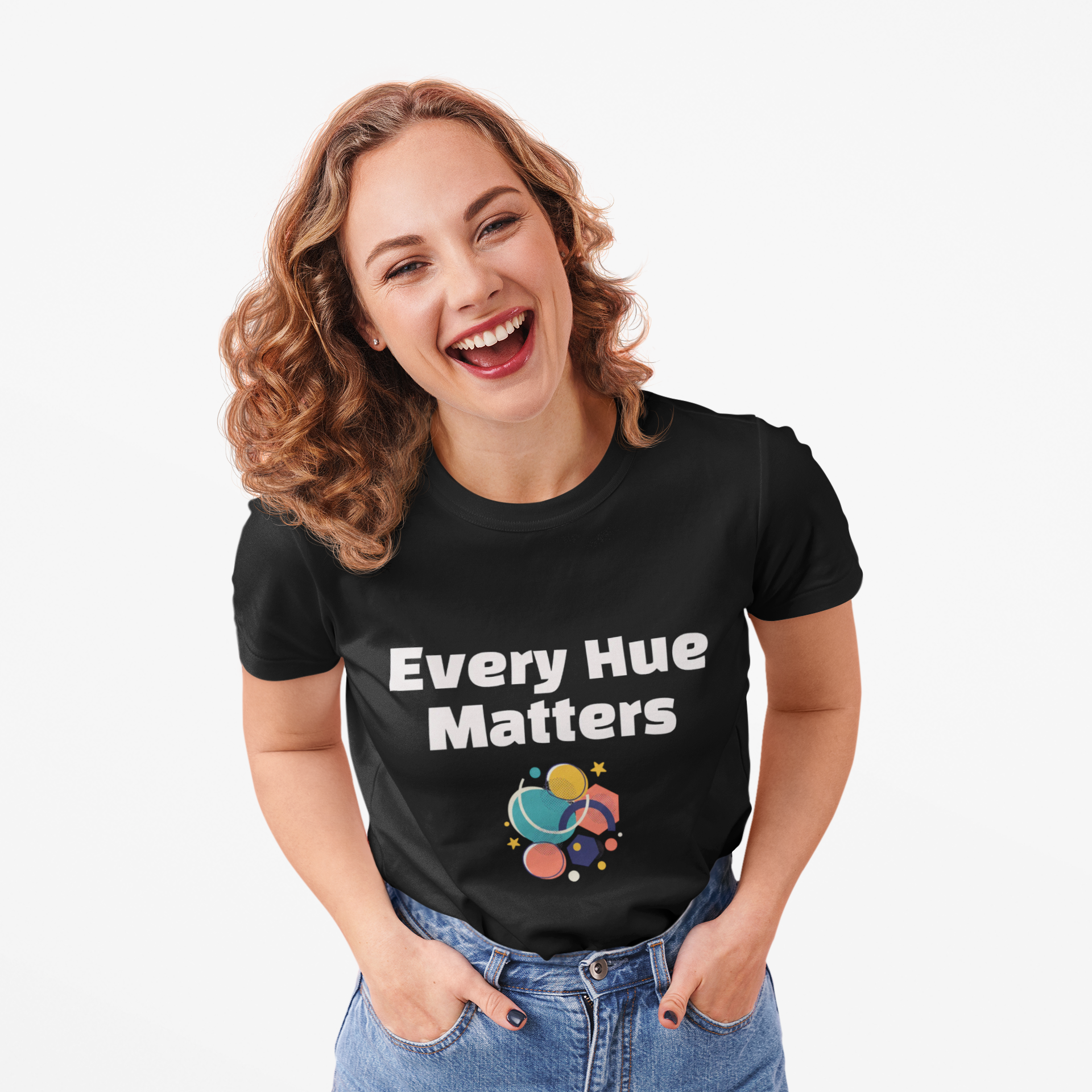 Every Hue Matters Abstract Colors Unisex T-Shirt