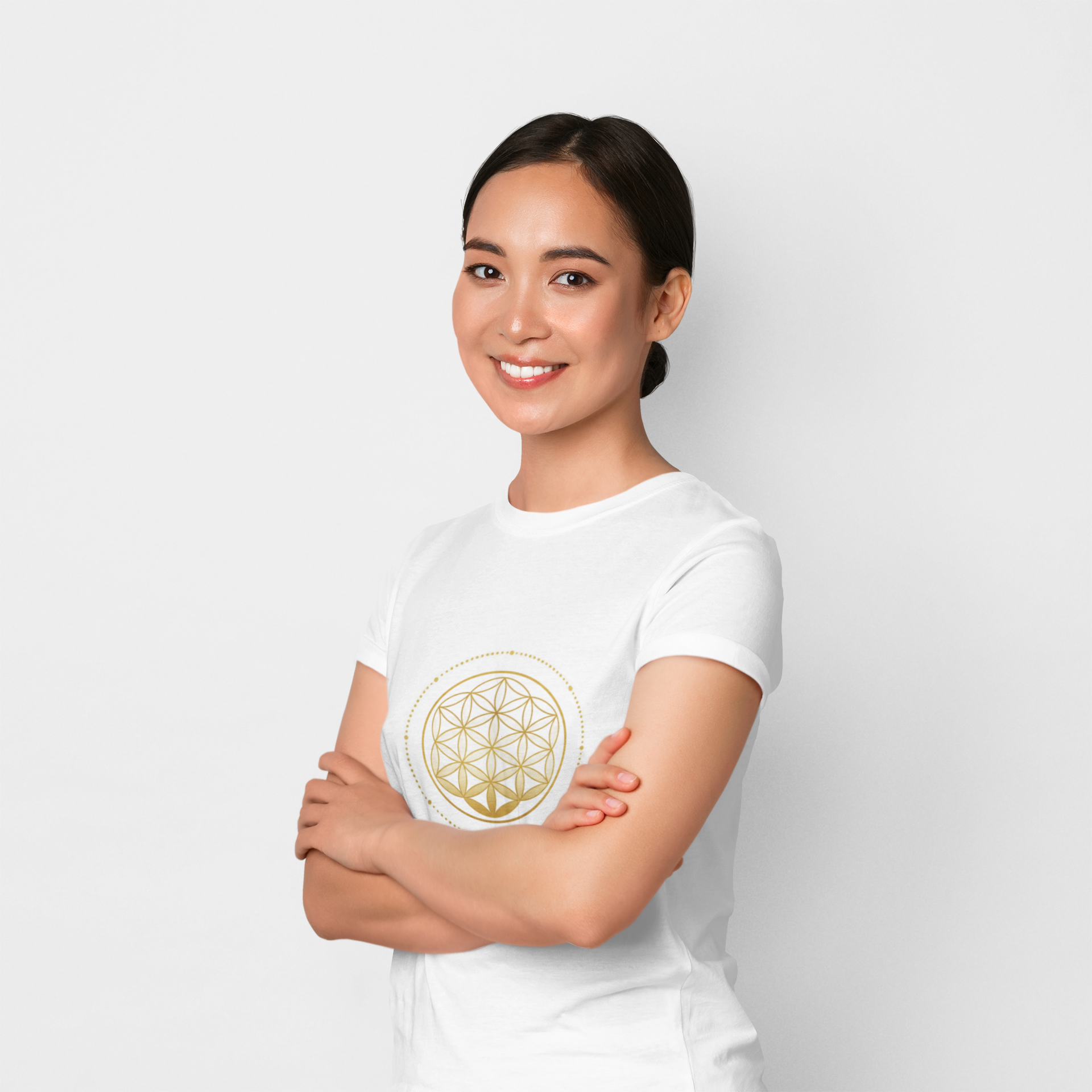 Flower of Life Geometric T-Shirt — Comfort Fit Tee