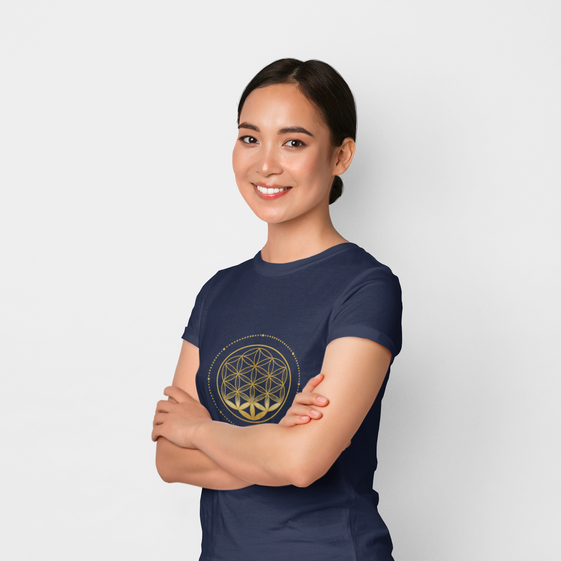 Flower of Life Geometric T-Shirt — Comfort Fit Tee