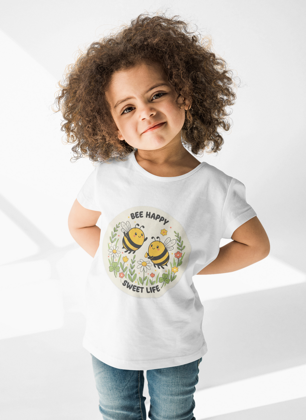 Bees Playing - Kids Tee