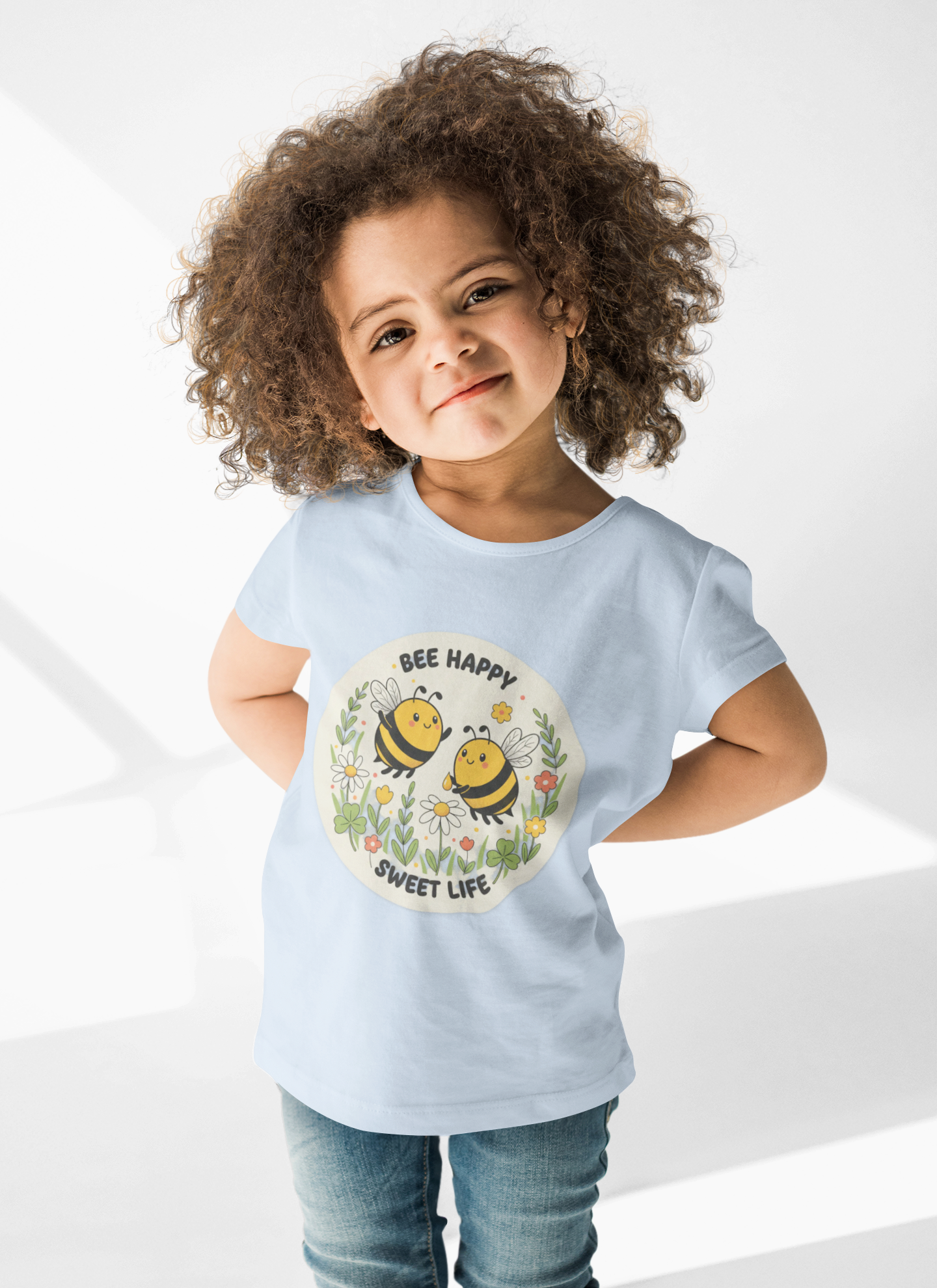 Bees Playing - Kids Tee