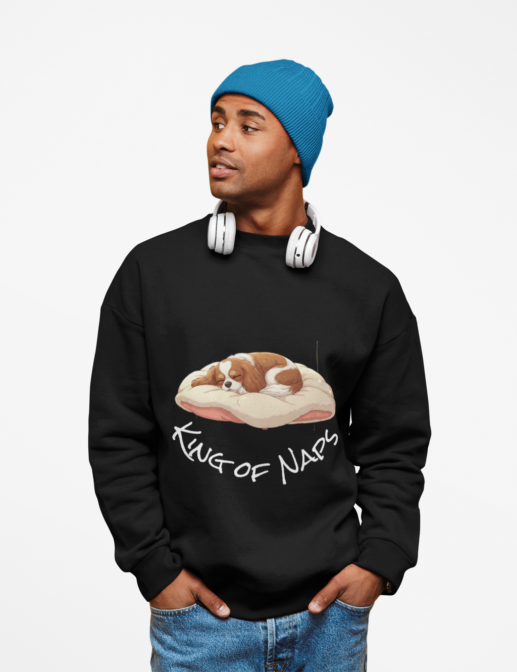King Charles Dog 'King of Naps' Sweatshirt
