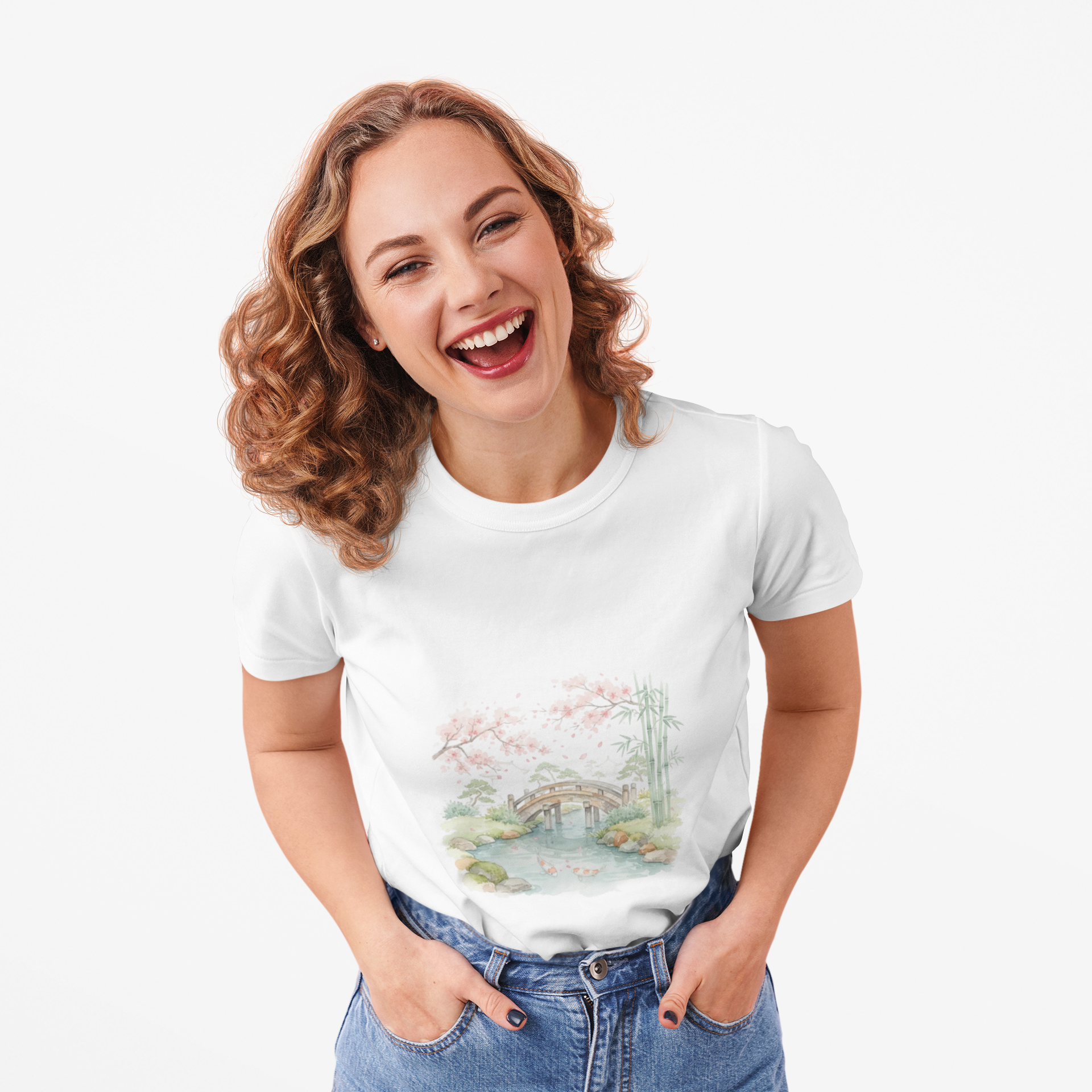 Cherry Blossom Garden Women's Tee