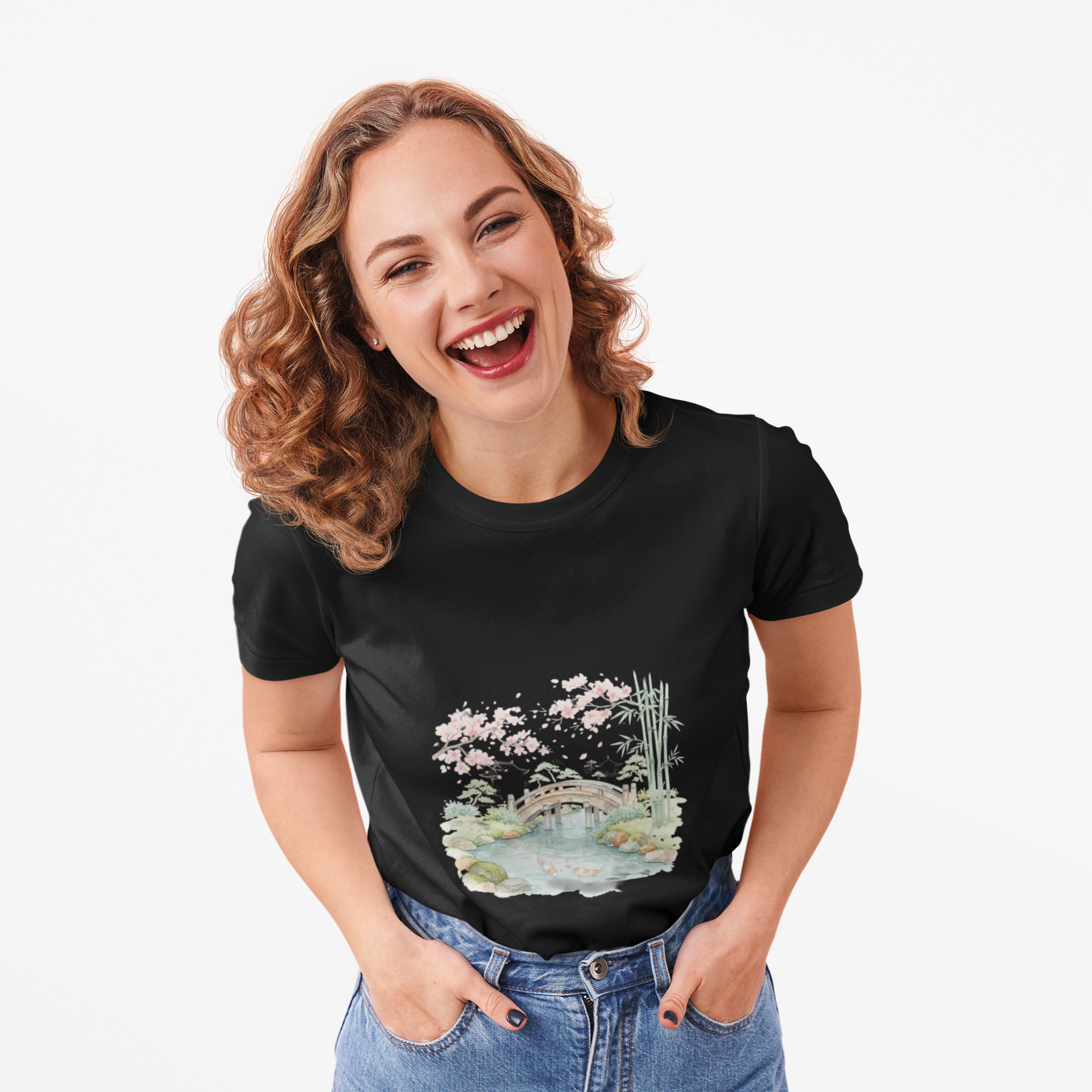 Cherry Blossom Garden Women's Tee