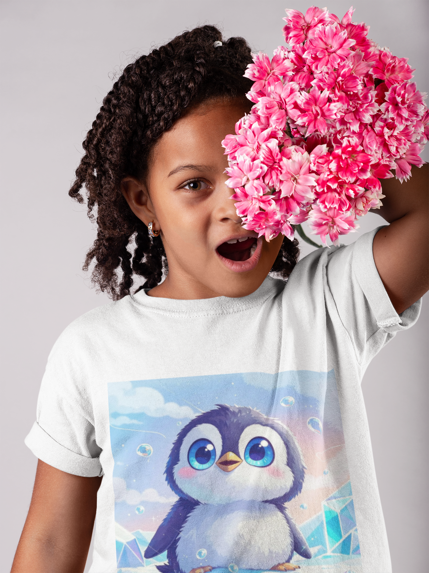 Cute Penguin Kids Tee — Adorable Penguin Graphic T-Shirt for Children