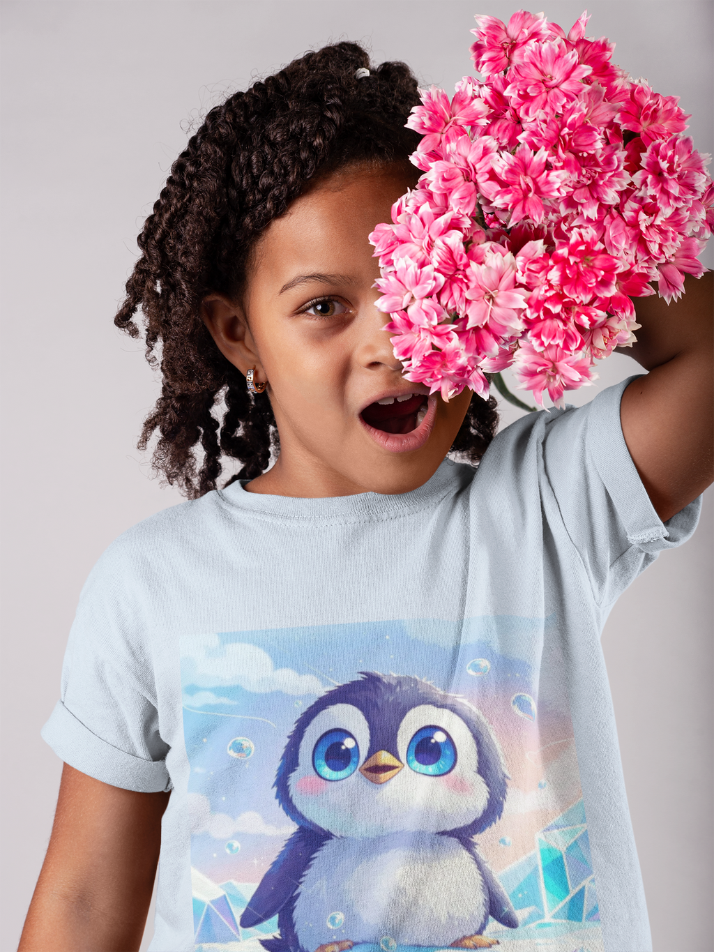 Cute Penguin Kids Tee — Adorable Penguin Graphic T-Shirt for Children