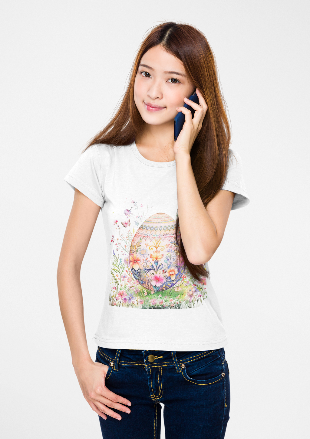 Easter Floral Egg Women's Tee