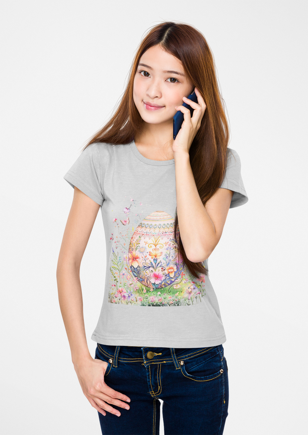 Easter Floral Egg Women's Tee