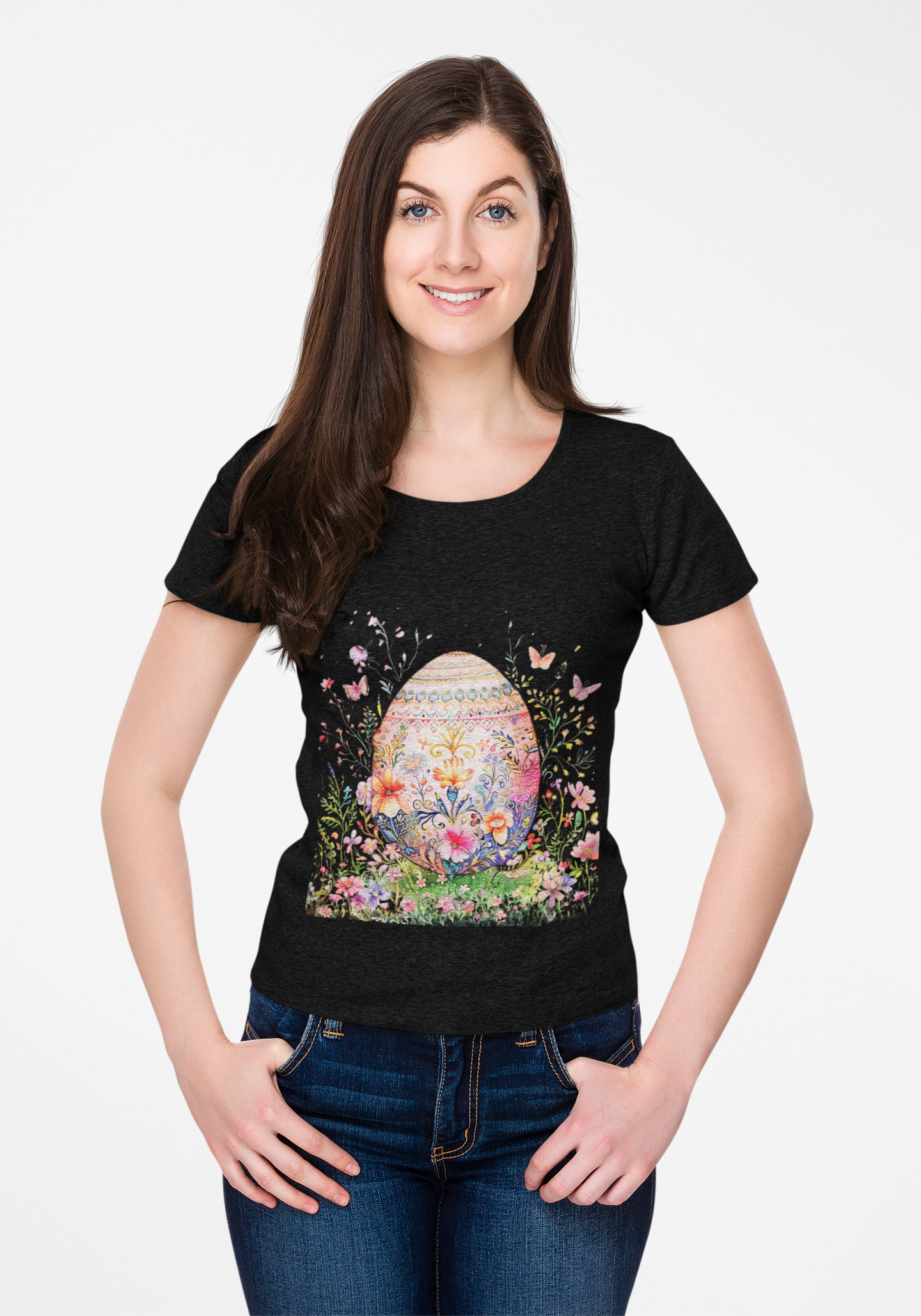 Easter Floral Egg Women's Tee