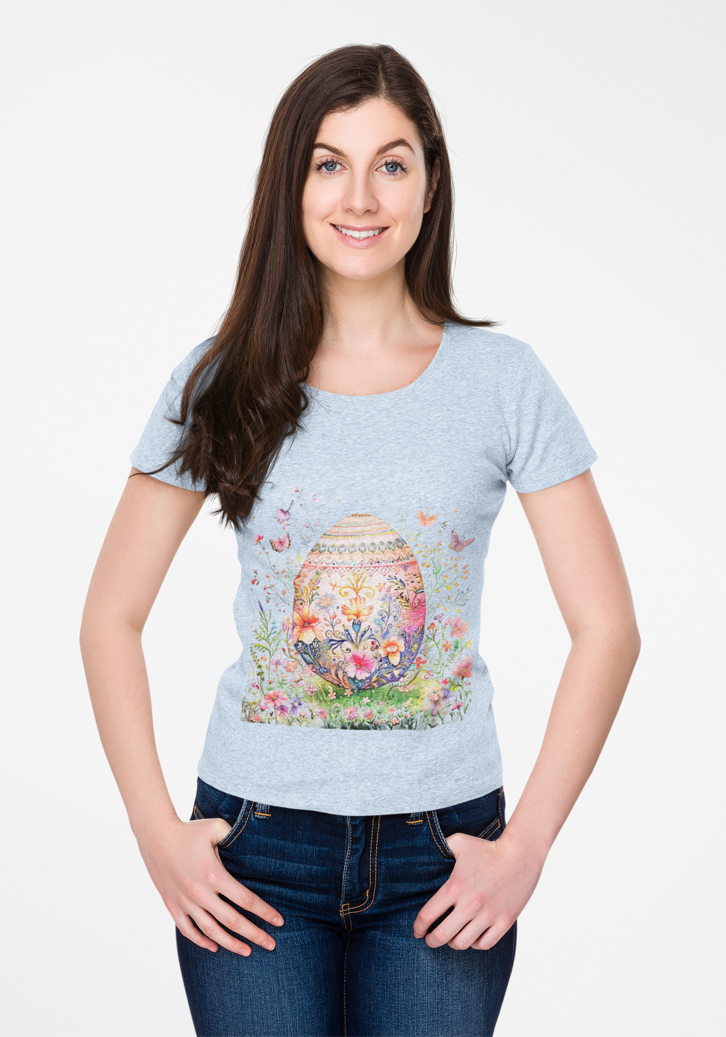 Easter Floral Egg Women's Tee