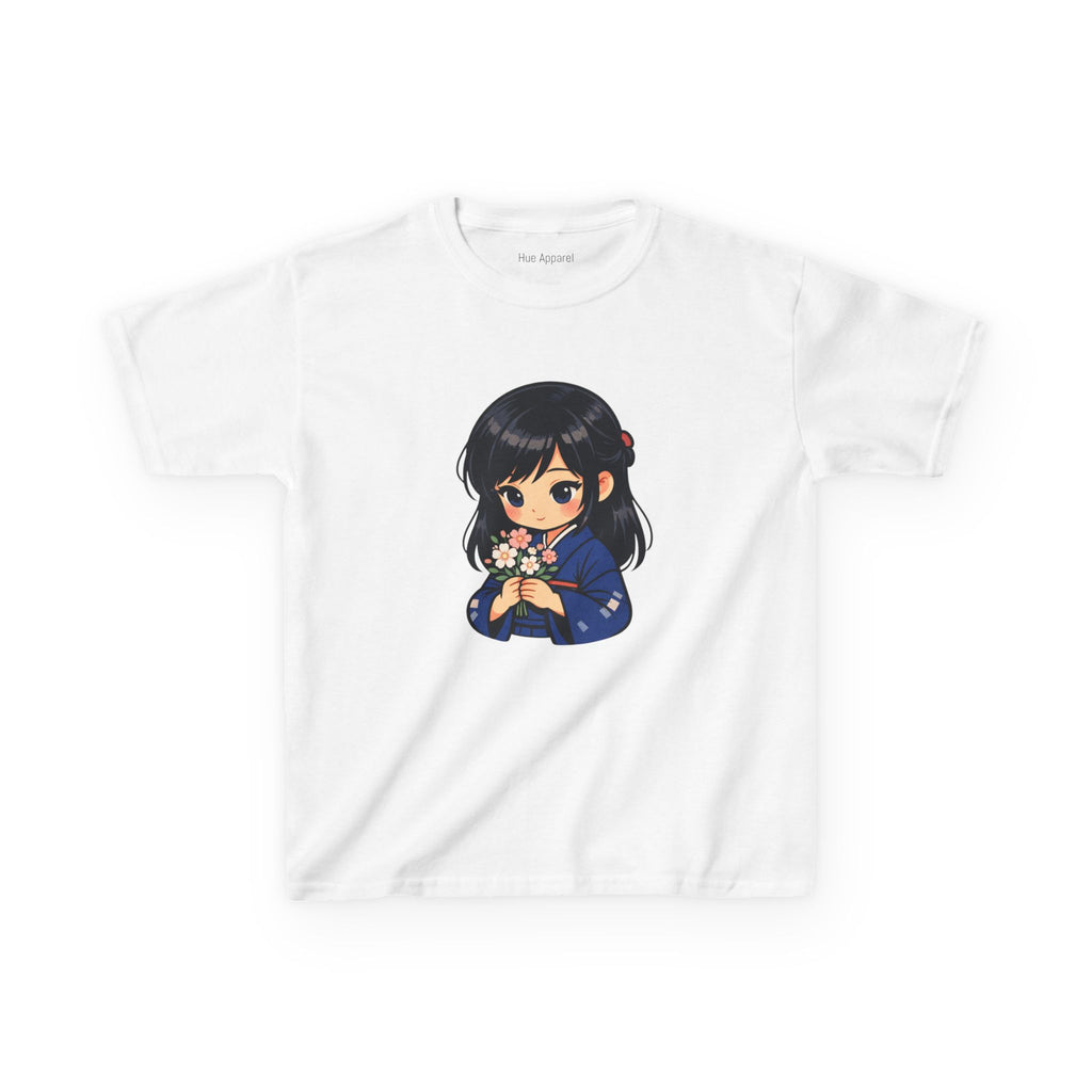 Japanese Anime Girl Kids Tee