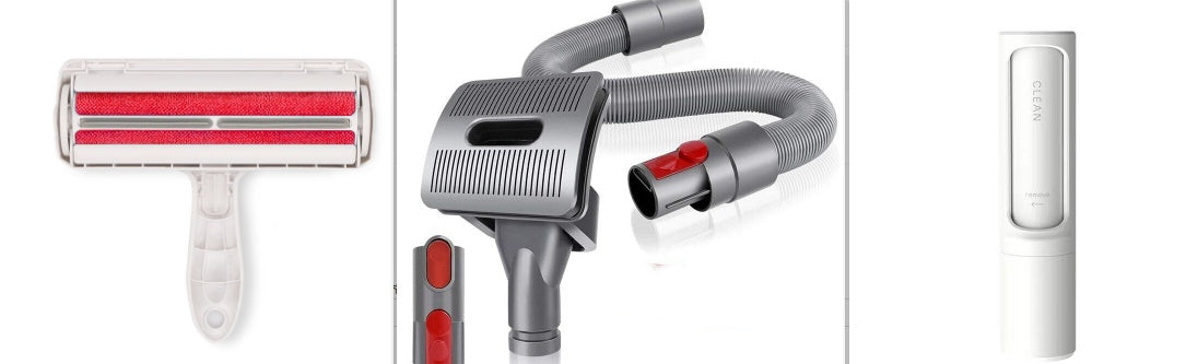 2-en-1 Brosse anti-poils réutilisable et portable pour animaux de compagnie