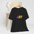 Minimalist Brushstroke Tee — Simple Unisex Short Sleeve
