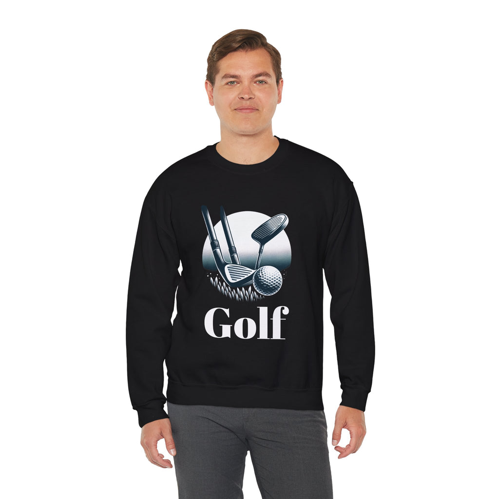 Golf Crewneck Sweatshirt — Casual Golfing Pullover