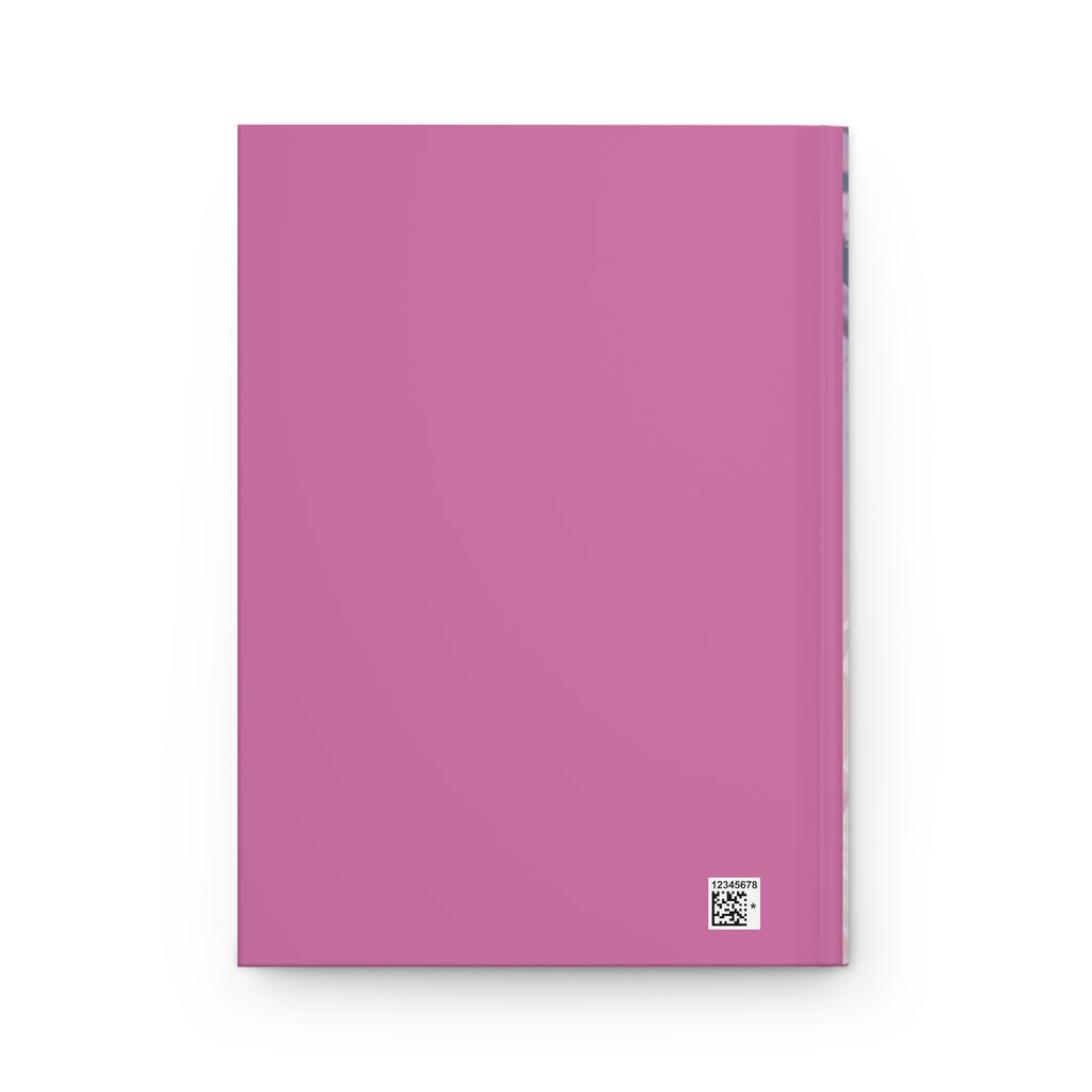 Cherry Blossom Anime Girl Hardcover Journal