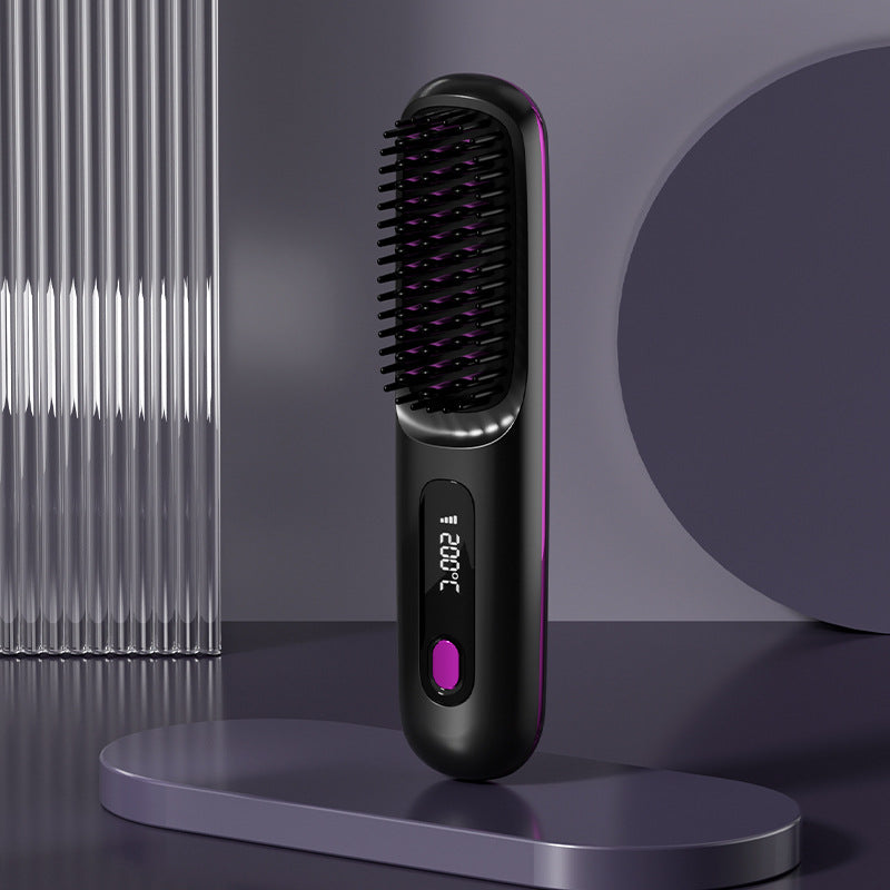 Wireless Ionic Hair Straightener Comb