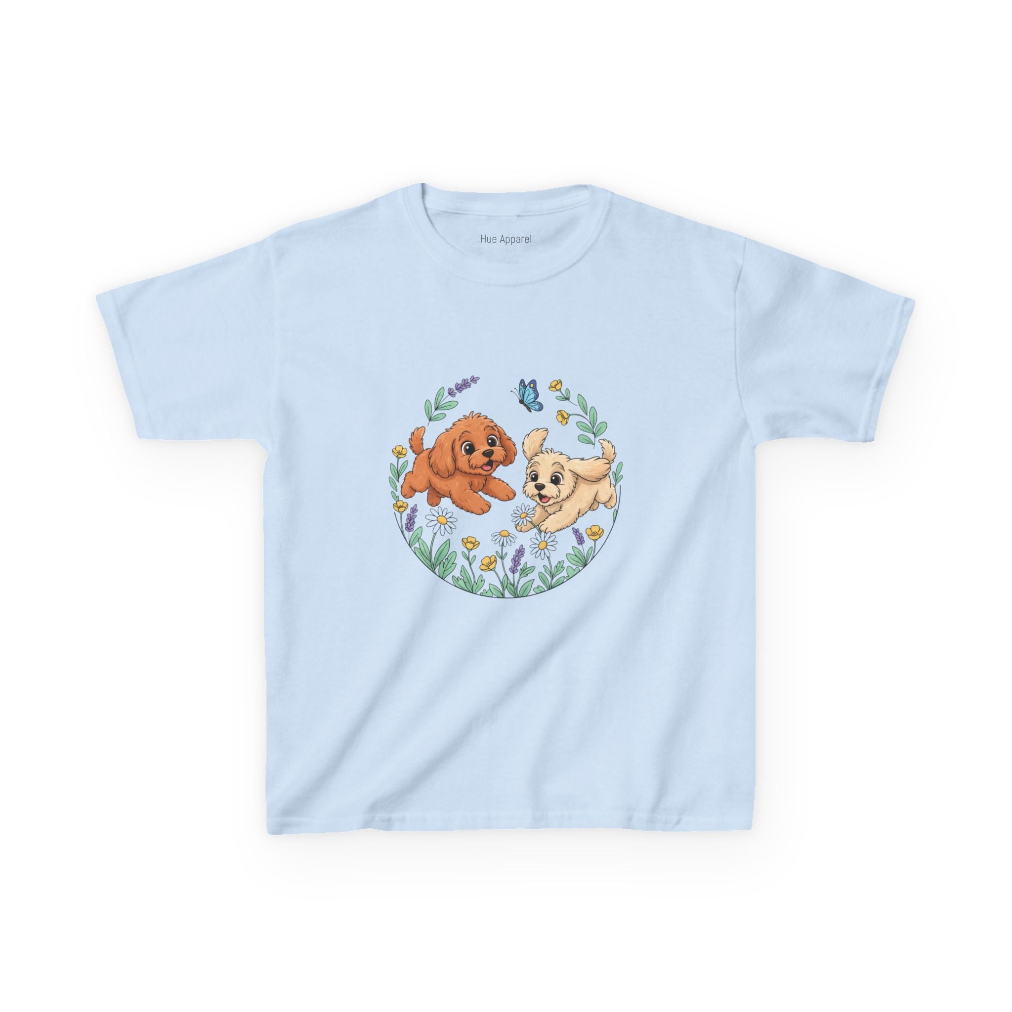 Kids Dog Playtime T-Shirt — Dogs Playing Graphic Tee