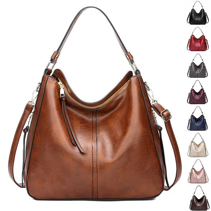 Hobos Zipper Bucket Bags For Women