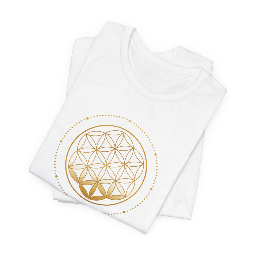 Flower of Life Geometric T-Shirt — Comfort Fit Tee