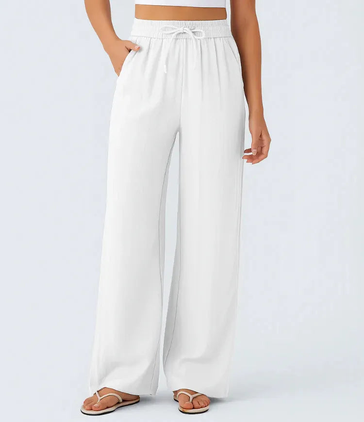 High Waisted Wide Leg Pants
