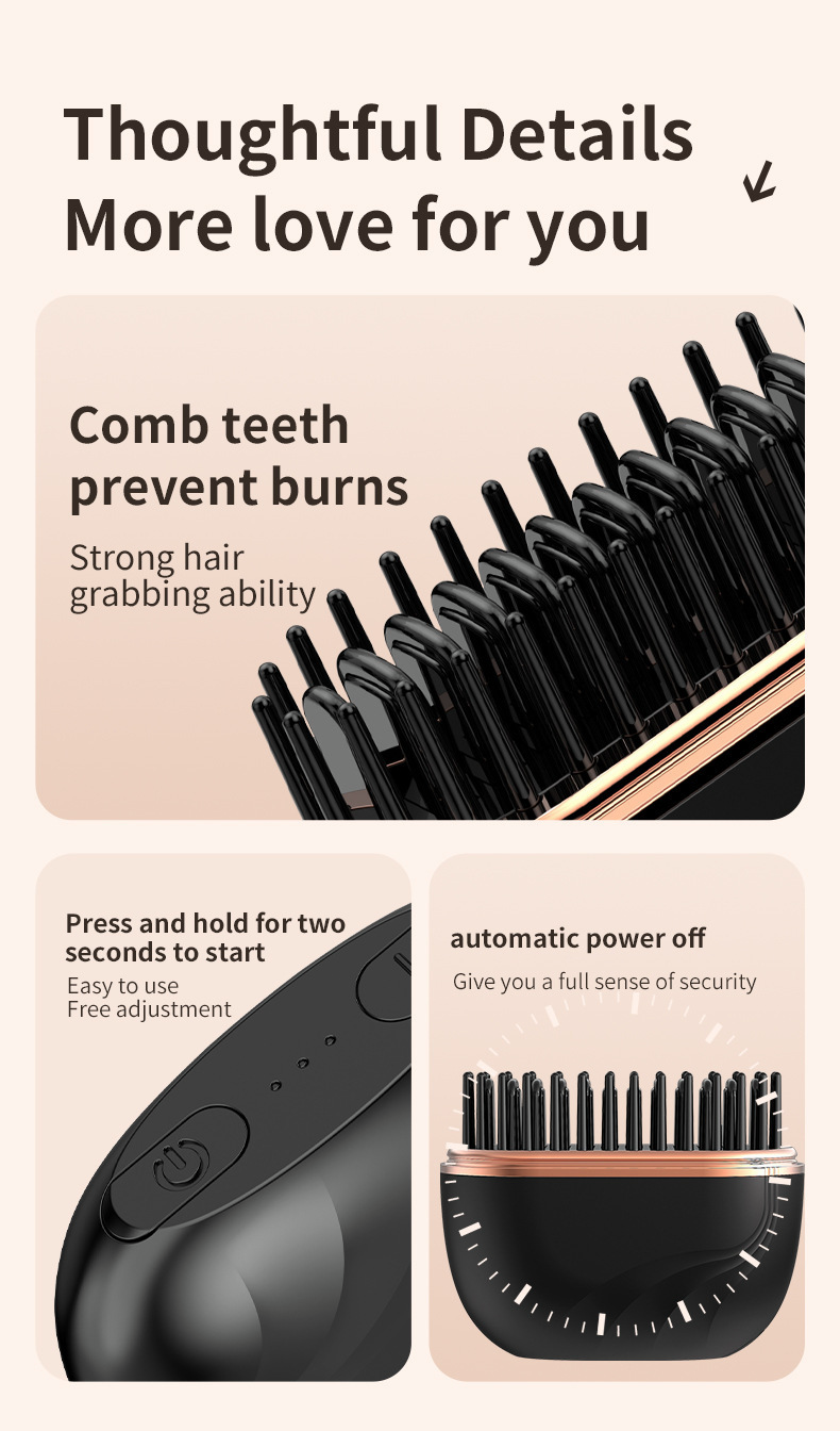 Wireless Hair Straightener