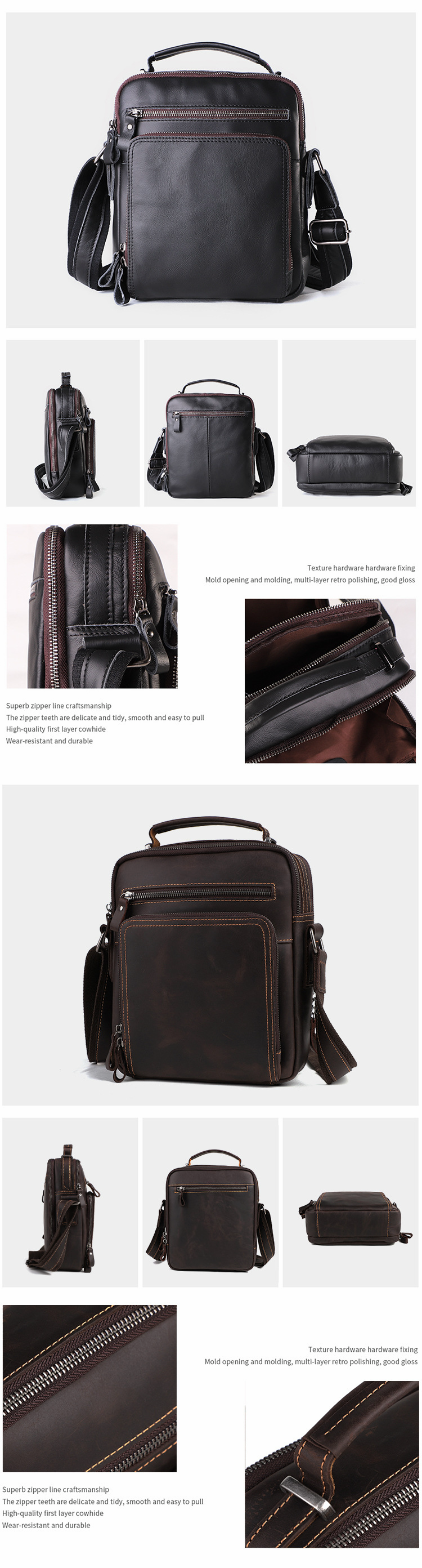 Leather Shoulder Bag