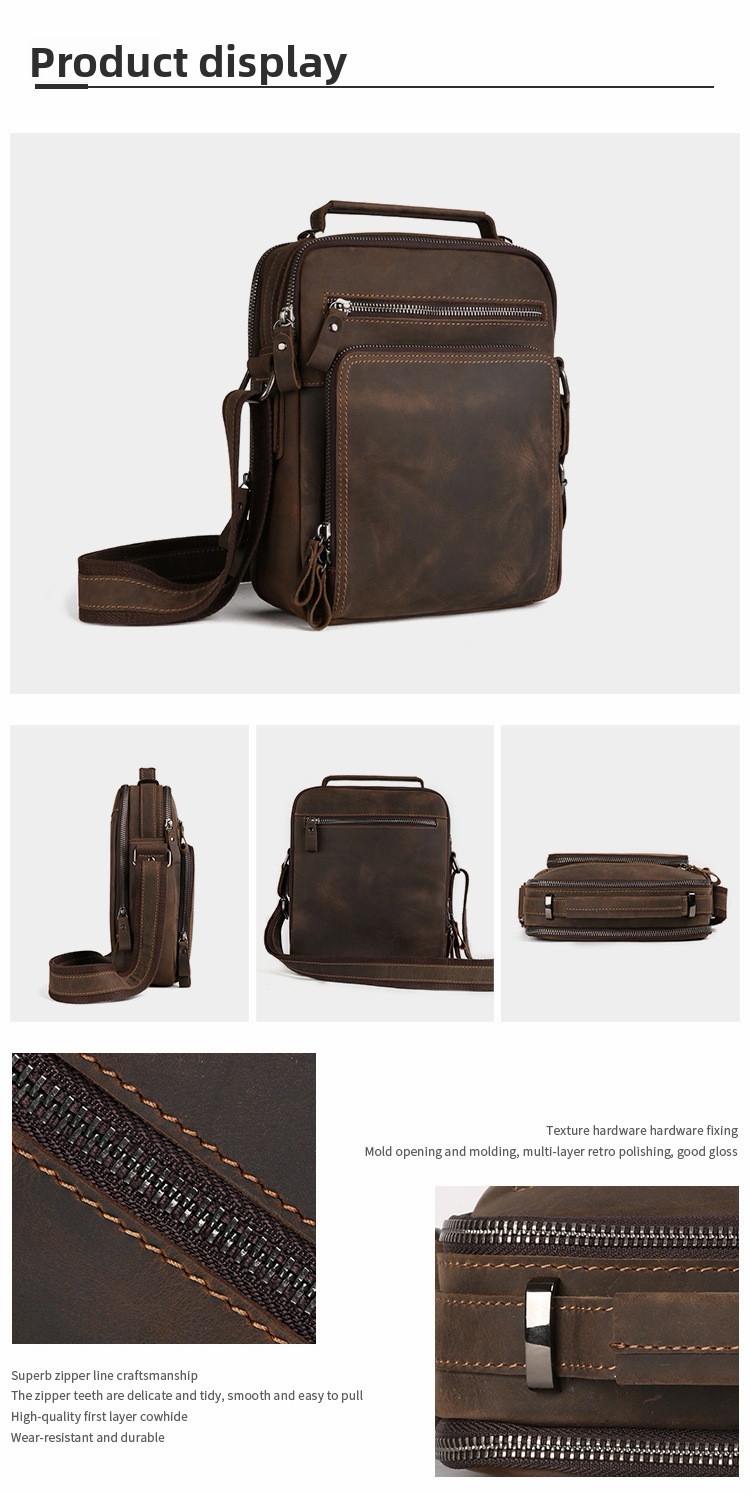 Leather Shoulder Bag