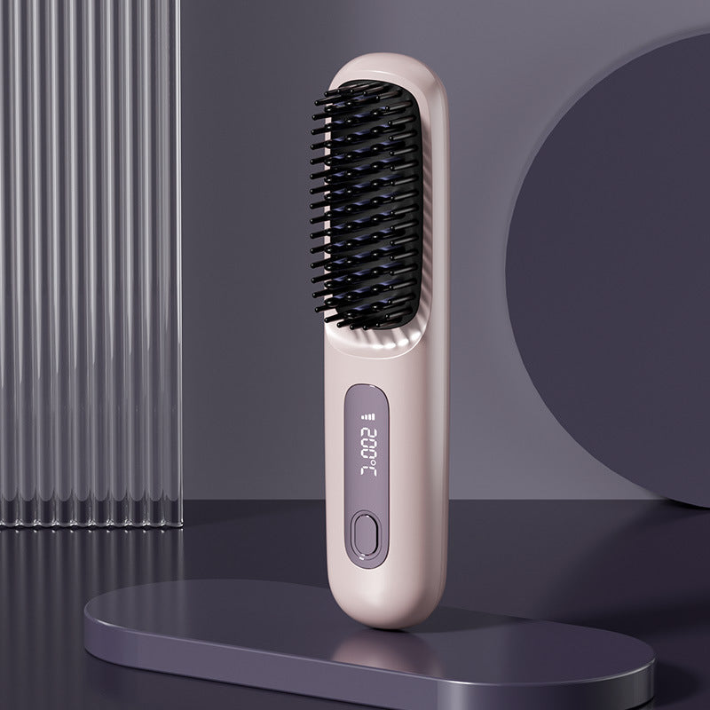 Wireless Ionic Hair Straightener Comb