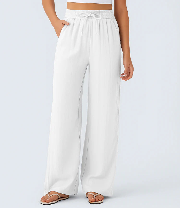 High Waisted Wide Leg Pants