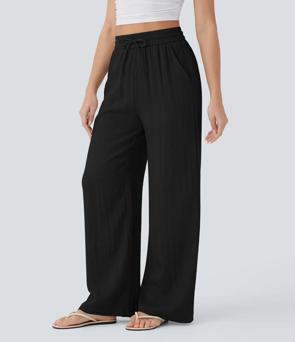 High Waisted Wide Leg Pants
