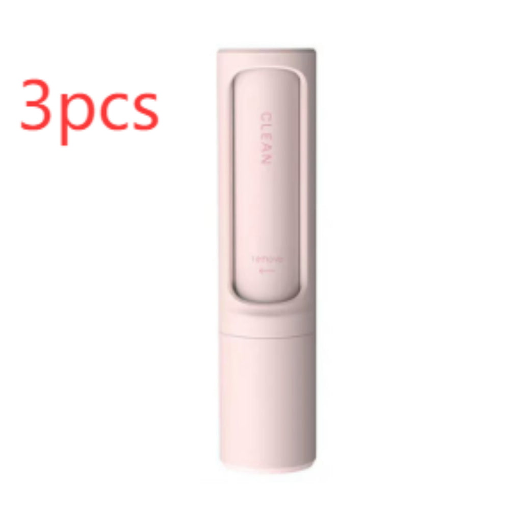 2-1 Reusable Pet Hair Remover Brush Lint Roller Portable