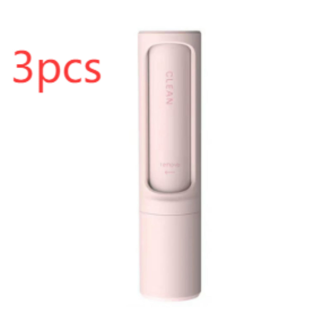 2-1 Reusable Pet Hair Remover Brush Lint Roller Portable