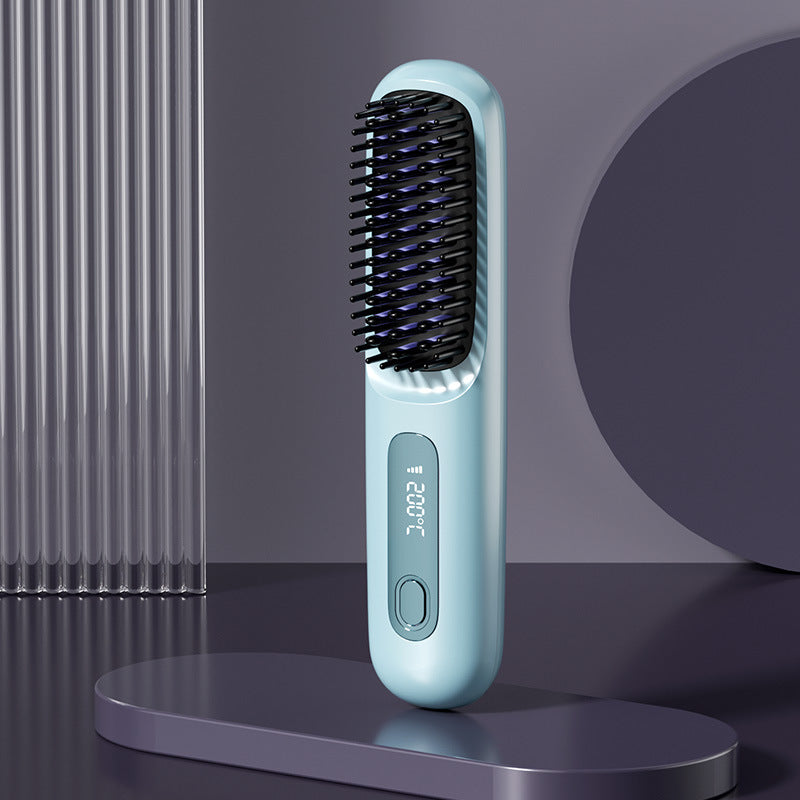 Wireless Ionic Hair Straightener Comb