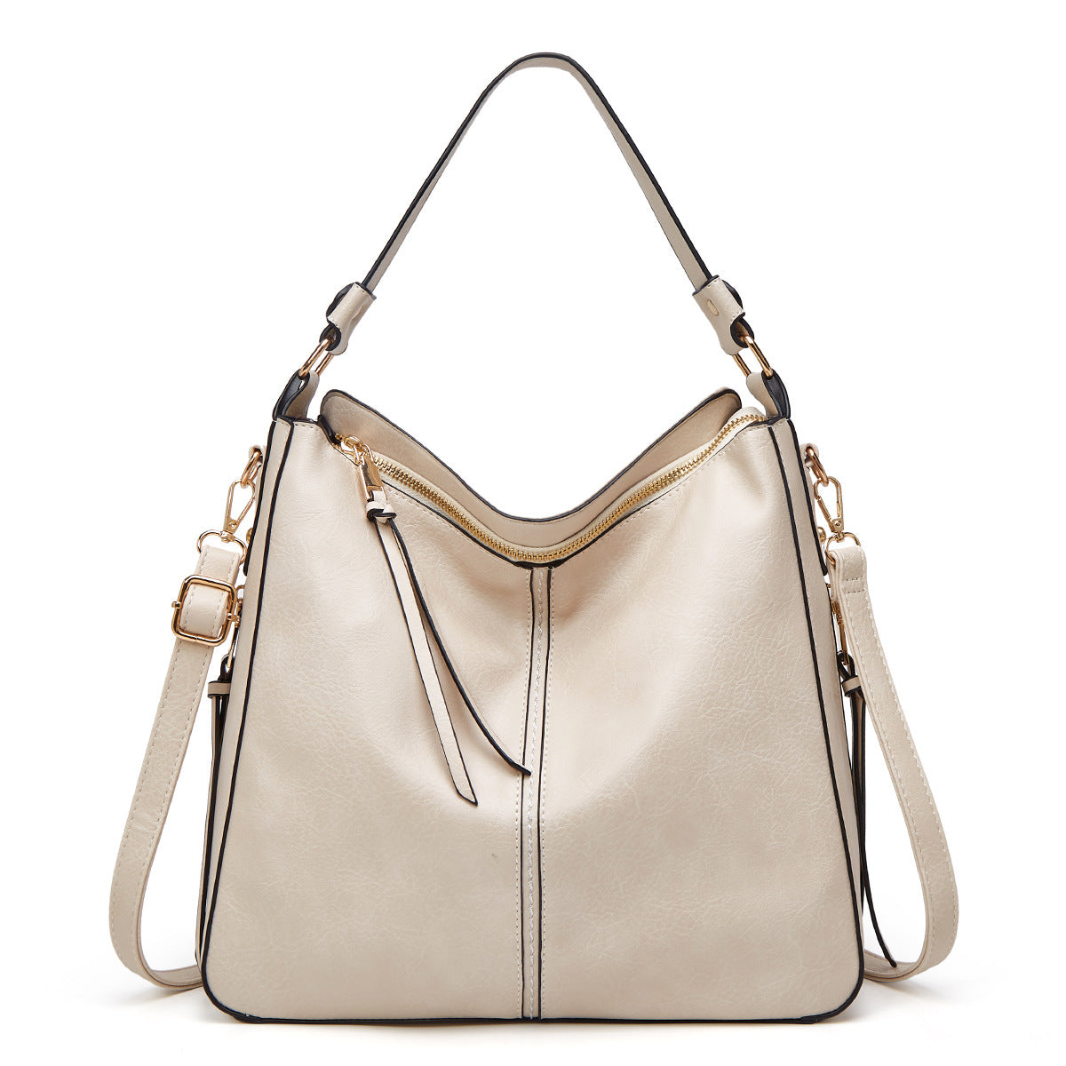 Hobos Zipper Bucket Bags For Women
